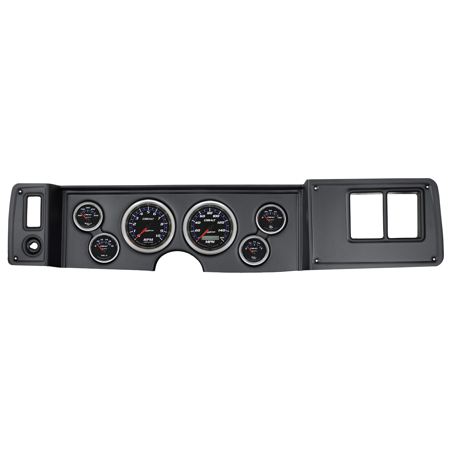 AUTOMETER Direct Fit Dash Kit, Camaro 79-81, Tach/MPH/Fuel/Oilp/Wtmp/Volt, Cobalt