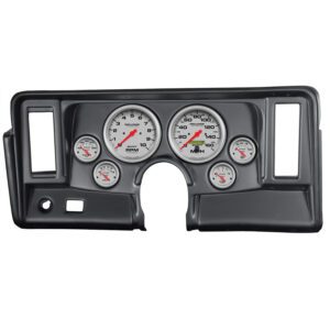 AUTOMETER Direct Fit Dash Kit, Nova 69-76, Tach/MPH/Fuel/Oilp/Wtmp/Volt, Ultra-Lite