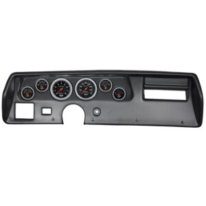 AUTOMETER Direct Fit Dash Kit, Chevelless/Elcamino/Monte 70-72, RPM/MPH/Fuel/Oilp/Wtmp/Bat, Sport-Comp