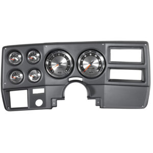 AUTOMETER Direct Fit Dash Kit, Chevy Truck/Suburban 73-83, Tach/MPH/Fuel/Oilp/Wtmp/Volt, Am