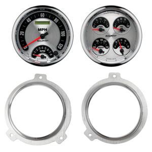AUTOMETER Direct Fit Dash Kit, 2 PC, Chevy Car 51-52, 2 X 5", American Muscle