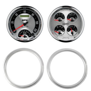 AUTOMETER Direct Fit Dash Kit, 2 PC, Chevy Truck 47-53, 2 X 5",  American Muscle