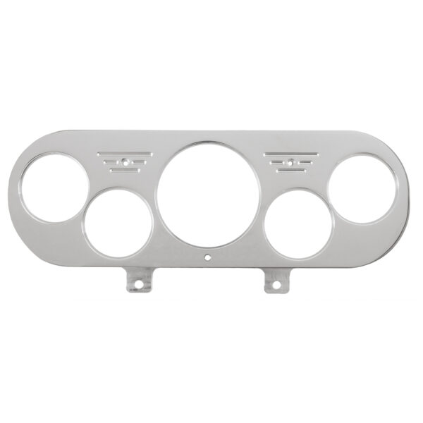 AUTOMETER Dash Panel, Nova 62-65, 1 X 3-1/8" & 4 X 2-1/16", Billet