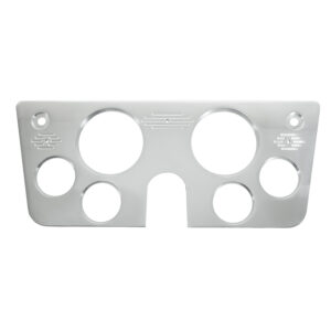 AUTOMETER Dash Panel, Chevy Truck 67-72, 2 X 5", 4 X 2-5/8", Billet