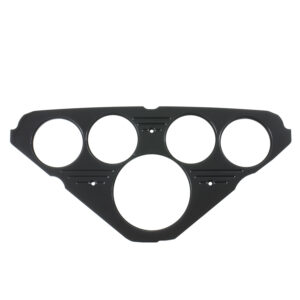 AUTOMETER Dash Panel, Chevy Truck 55-59, 1 X 3-1/8", 4 X 2-1/16", Black