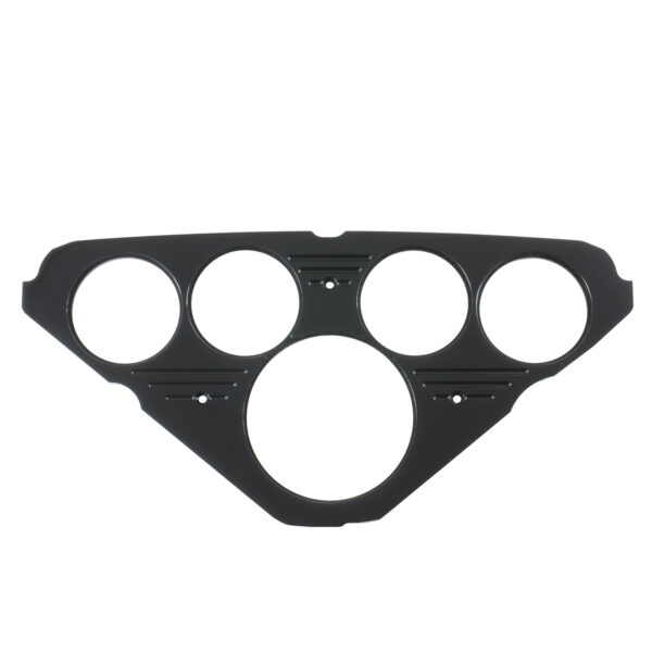 AUTOMETER Dash Panel, Chevy Truck 55-59, 1 X 3-1/8", 4 X 2-1/16", Black