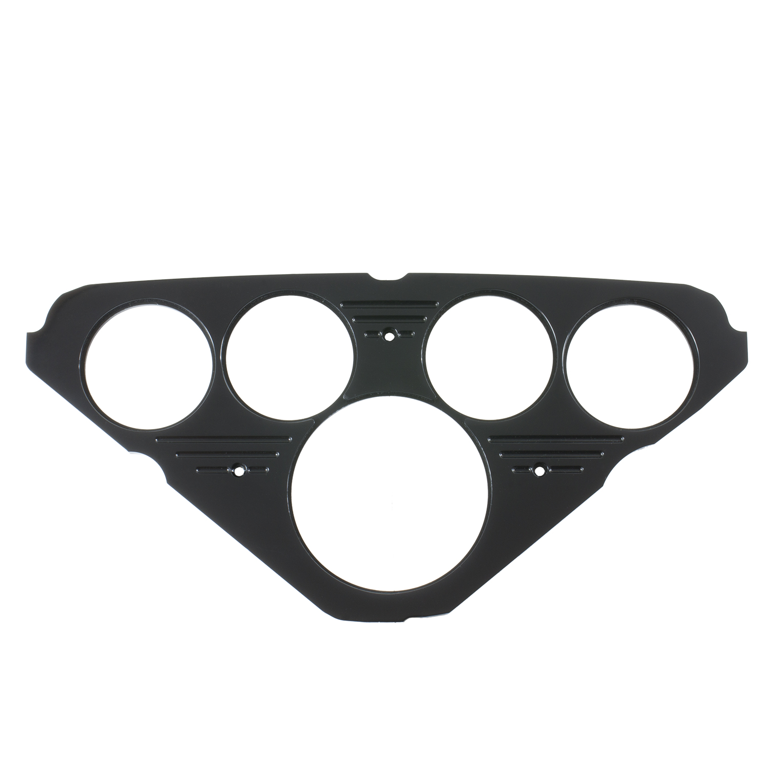 AUTOMETER Dash Panel, Chevy Truck 55-59, 1 X 3-1/8", 4 X 2-1/16", Black