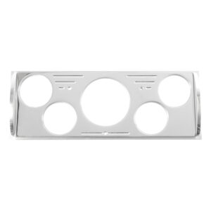 AUTOMETER Dash Panel, Chevy Truck 40-46, 1 X 3-1/8", 4 X 2-1/16", Billet