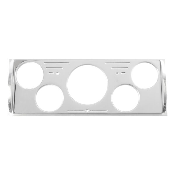 AUTOMETER Dash Panel, Chevy Truck 40-46, 1 X 3-1/8", 4 X 2-1/16", Billet