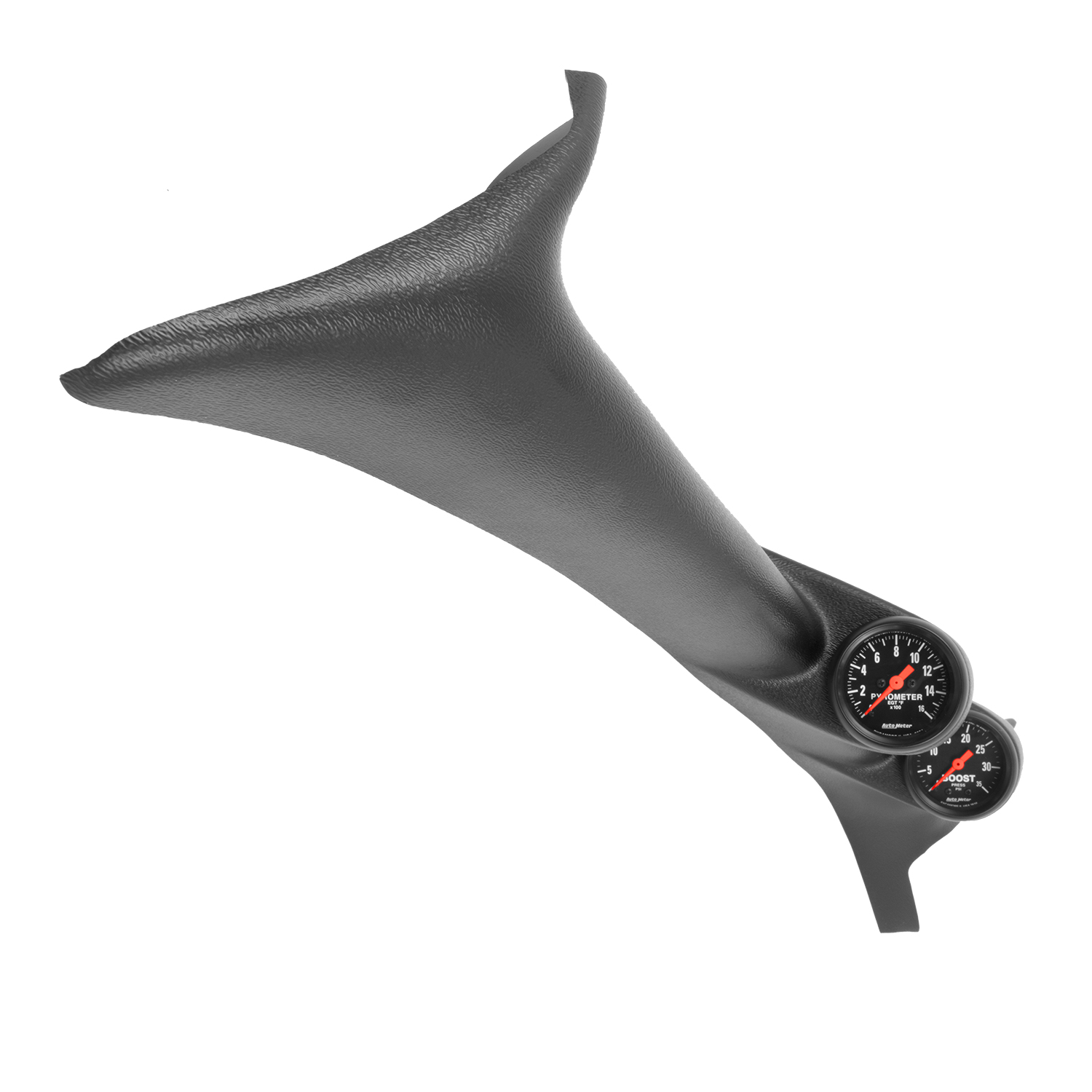 AUTOMETER Diesel Gauge Kit, A-Pillar, Ford 99-07, Boost/Egt, 35PSI/1,600°f, Z Series