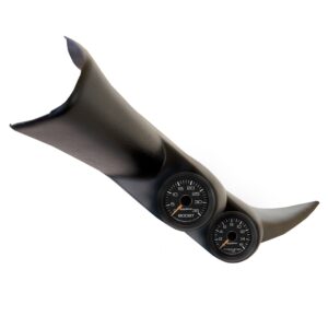 AUTOMETER Diesel Gauge Kit, A-Pillar W/Spkr, Gm 01-07, Boost/Egt, 35PSI/1600°f, Fact Match