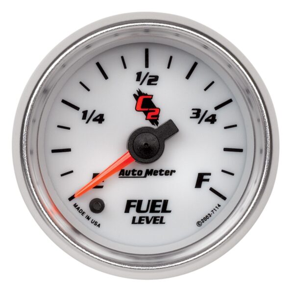 AUTOMETER Fuel Level Gauge 2 1/16", 0-280° Programmable, C2