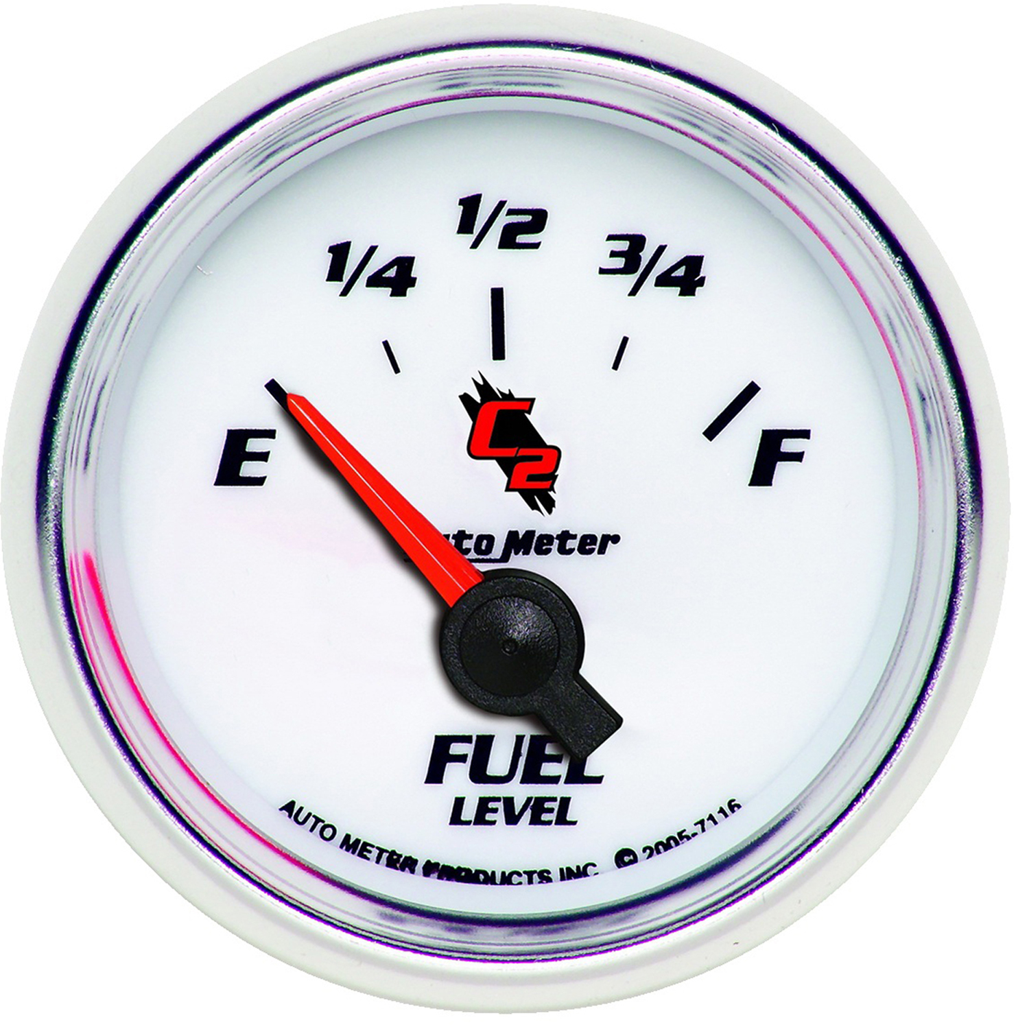 AUTOMETER Fuel Level Gauge 2 1/16", 240° To 33°F, Elec, C2