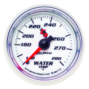AUTOMETER Water Temperature Gauge 2 1/16", 140-280°f, Mechanical, C2