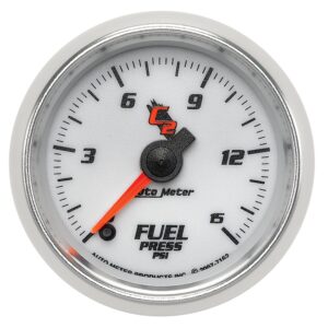 AUTOMETER Fuel Pressure Gauge 2 1/16", 15PSI, Digital Stepper Motor, C2