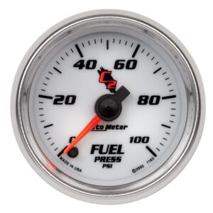 AUTOMETER Fuel Pressure Gauge 2 1/16", 100PSI, Digital Stepper Motor, C2