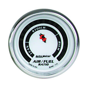 AUTOMETER Narrowband Air/Fuel Ratio AFR Gauge 2 1/16", Lean-Rich, LED Array, C2
