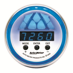 AUTOMETER Shift Light Gauge Digital RPM W/ Multi-Color LED Light, DPSS Level 2, C2