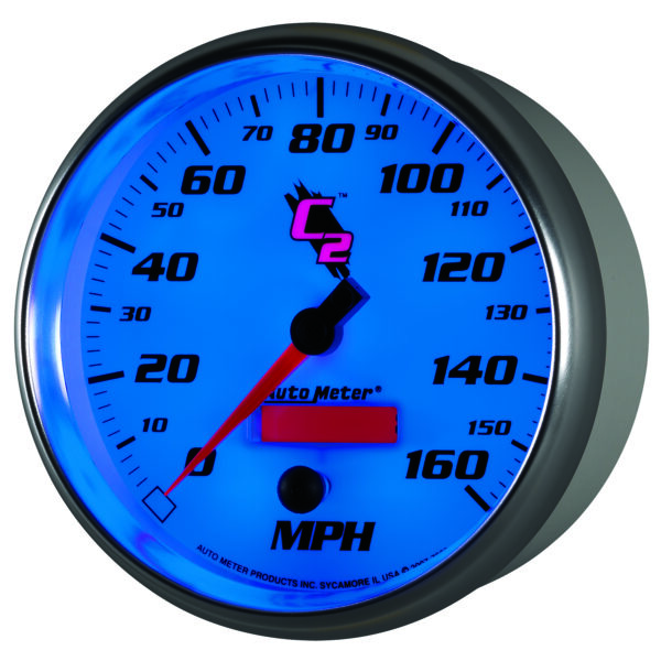 AUTOMETER Speedometer Gauge 5", 160MPH, Elec. Programmable, C2 - Image 3