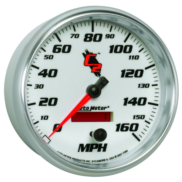 AUTOMETER Speedometer Gauge 5", 160MPH, Elec. Programmable, C2 - Image 5