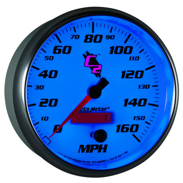 AUTOMETER Speedometer Gauge 5", 160MPH, Elec. Programmable, C2 - Image 6