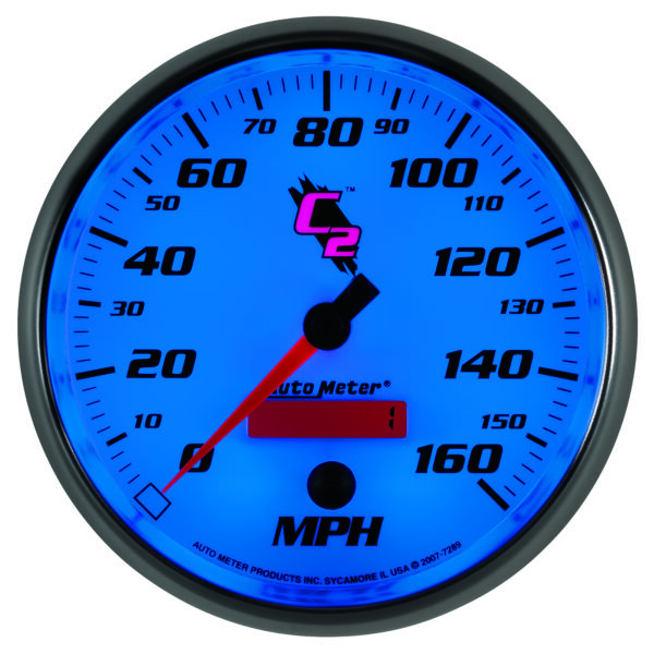 AUTOMETER Speedometer Gauge 5", 160MPH, Elec. Programmable, C2 - Image 4