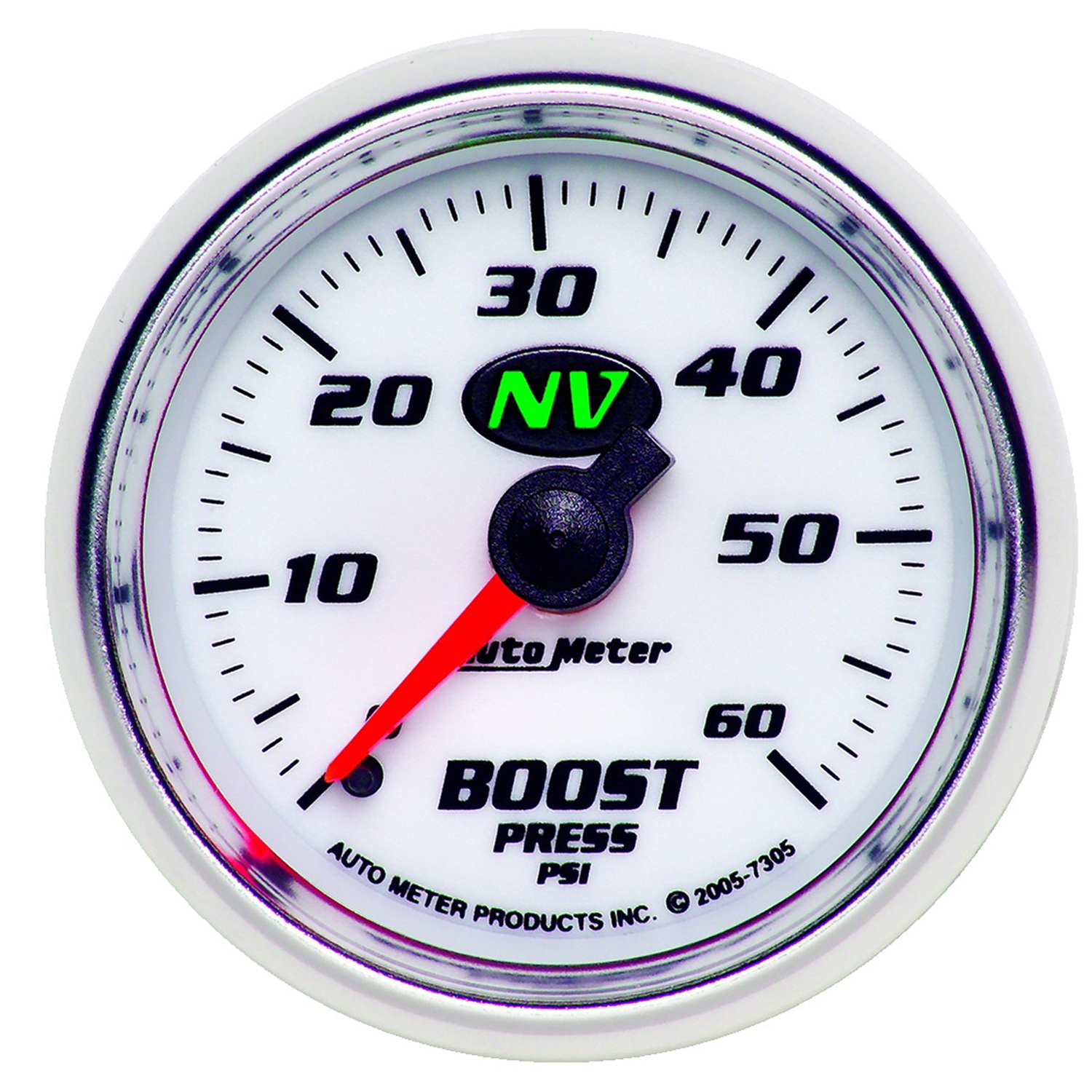 AUTOMETER Boost Gauge 2 1/16", 60PSI, Mechanical, Nv