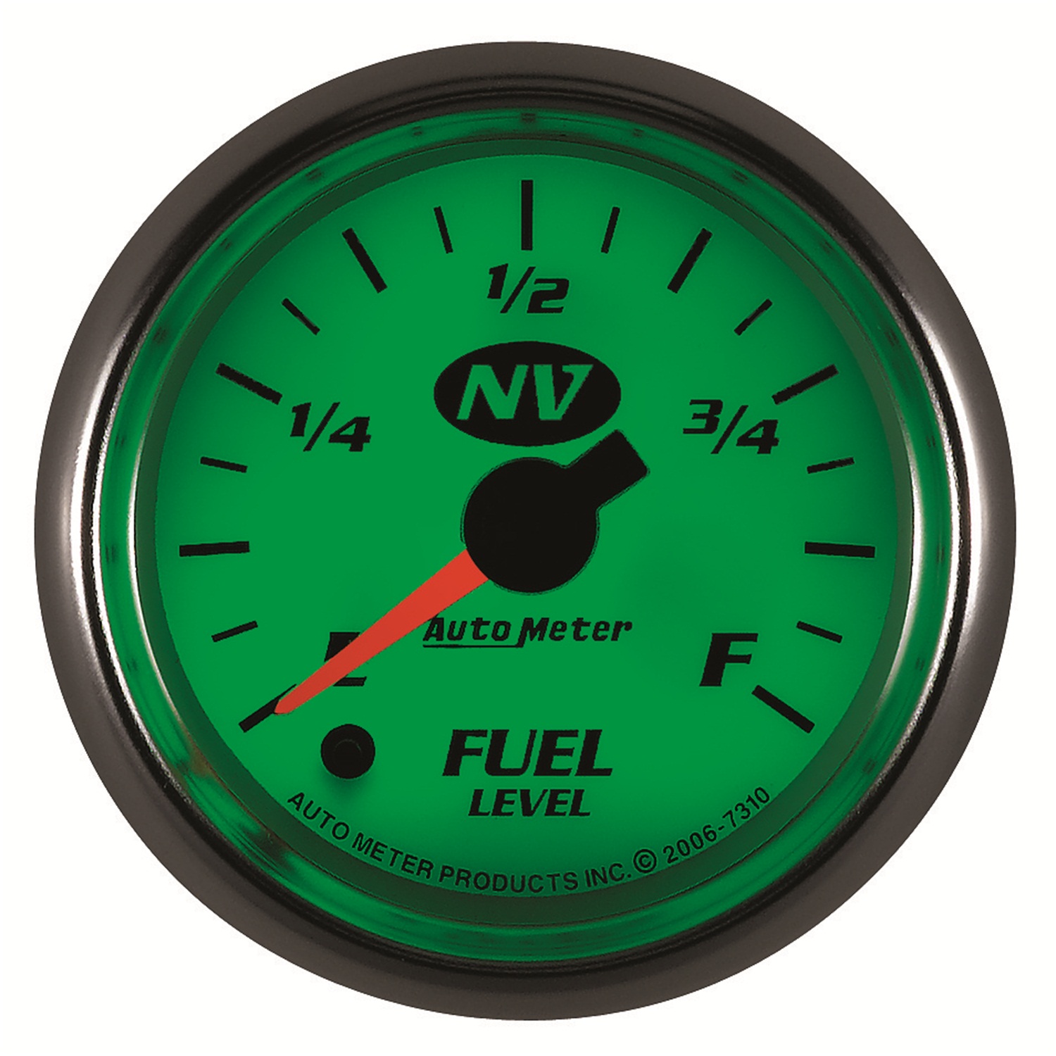 AUTOMETER Fuel Level Gauge 2 1/16", 0-280° Programmable, Nv - Image 2