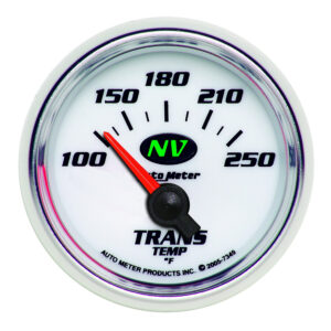 AUTOMETER Transmission Temperature Gauge 2 1/16", 100-250°f, Electric, Nv