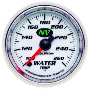 AUTOMETER Water Temperature Gauge 2 1/16", 100-260°f, Digital Stepper Motor, Nv