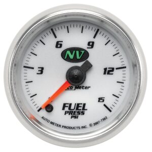 AUTOMETER Fuel Pressure Gauge 2 1/16", 15PSI, Digital Stepper Motor, Nv