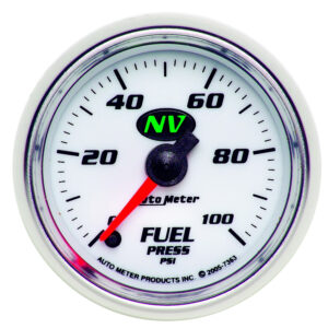 AUTOMETER Fuel Pressure Gauge 2 1/16", 100PSI, Digital Stepper Motor, Nv