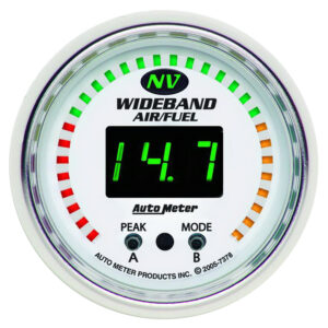 AUTOMETER Pro Air/Fuel Ratio AFR Gauge 2 1/16", 10:1-20:1, Digital W/ Peak & Warn, Nv