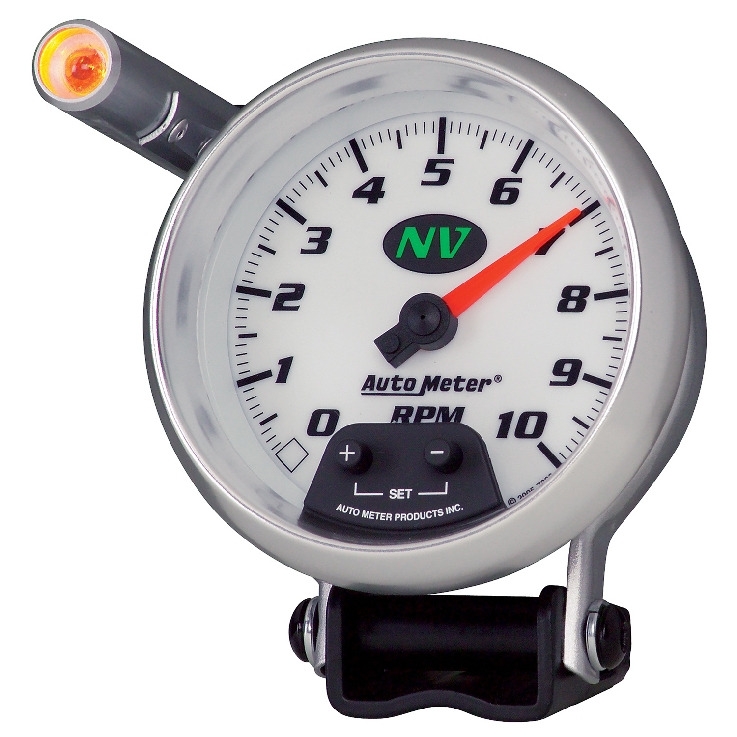 AUTOMETER Tachometer Gauge 3 3/4", 10K RPM, Pedestal W/ Ext. Quick-Lite, Nv - Image 2