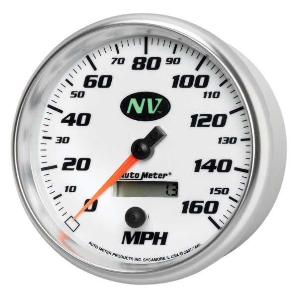 AUTOMETER Speedometer Gauge 5", 160MPH, Elec. Programmable, Nv - Image 3