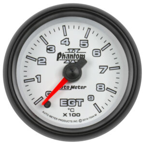 AUTOMETER EGT Pyrometer Gauge 2 1/16", 900°c, Digital Stepper Motor, Phantom II