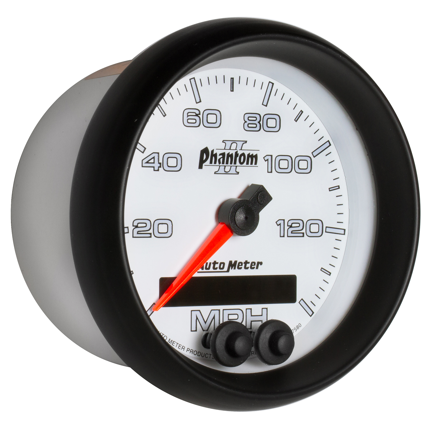 AUTOMETER Speedometer Gauge 3 3/8", 140MPH, GPS, Phantom II - Image 5