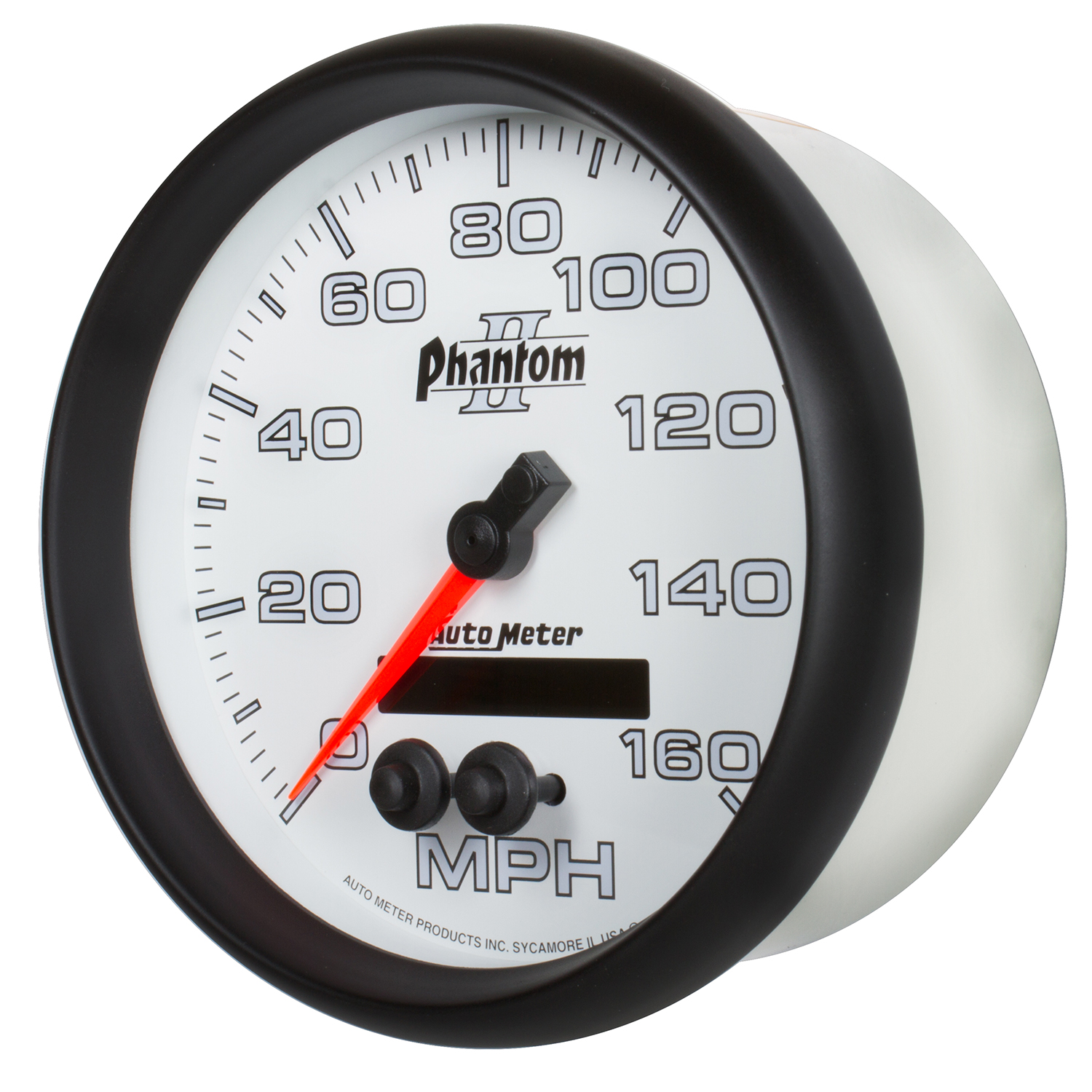 AUTOMETER Speedometer Gauge 5", 160MPH, GPS, Phantom II - Image 2
