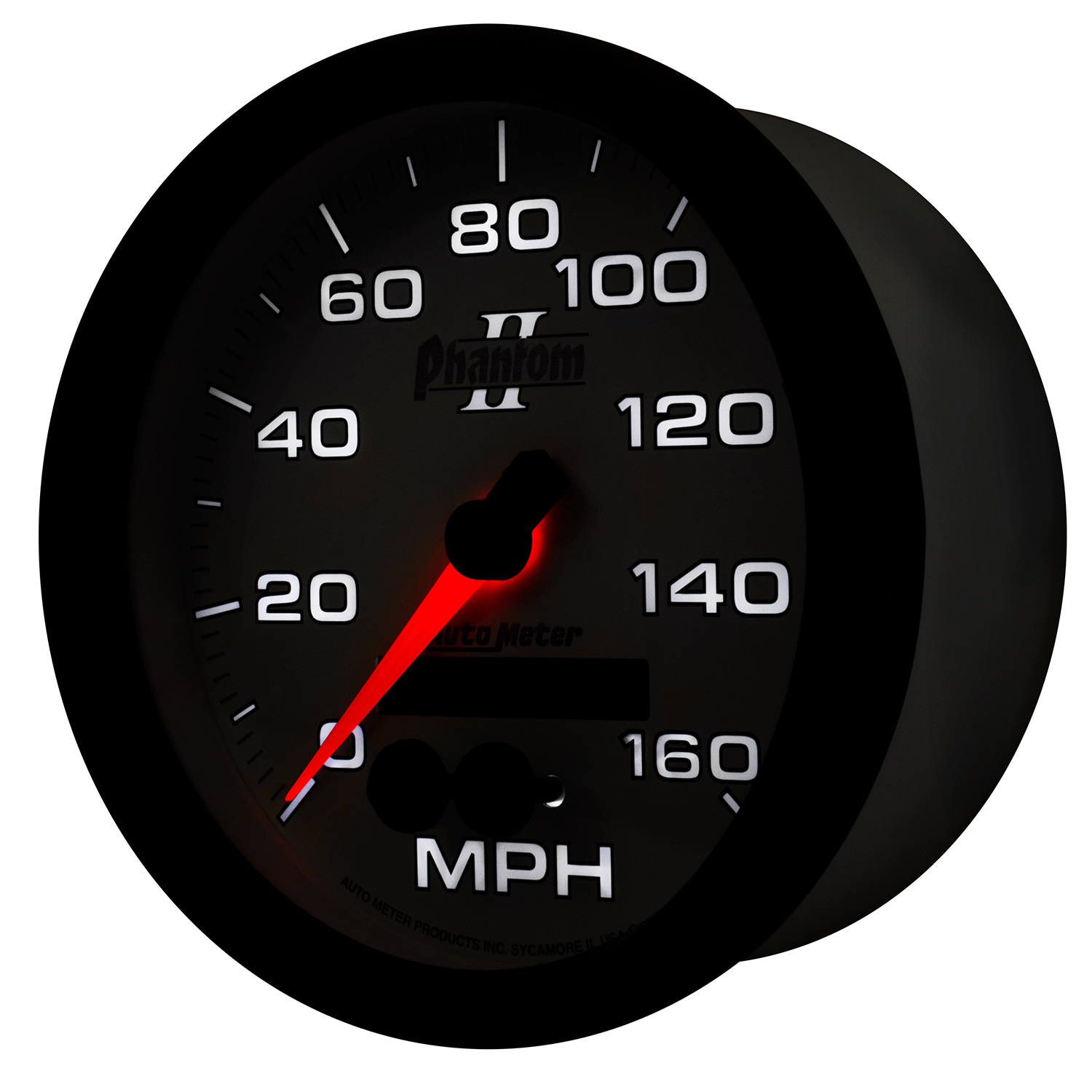 AUTOMETER Speedometer Gauge 5", 160MPH, GPS, Phantom II - Image 3