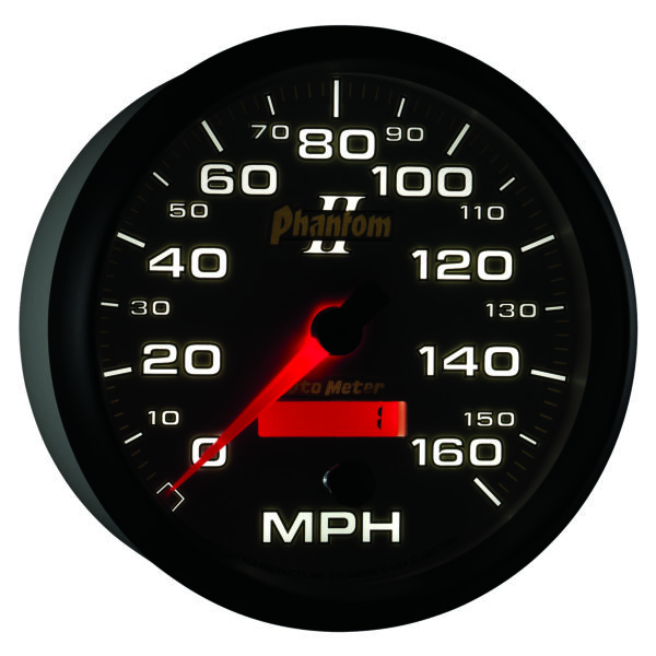 AUTOMETER Speedometer Gauge 5", 160MPH, Elec. Programmable, Phantom II - Image 6