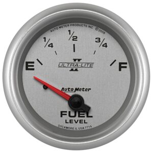 AUTOMETER Fuel Level Gauge 2 5/8", 0° To 90°F, Elec, Ultra-Lite II