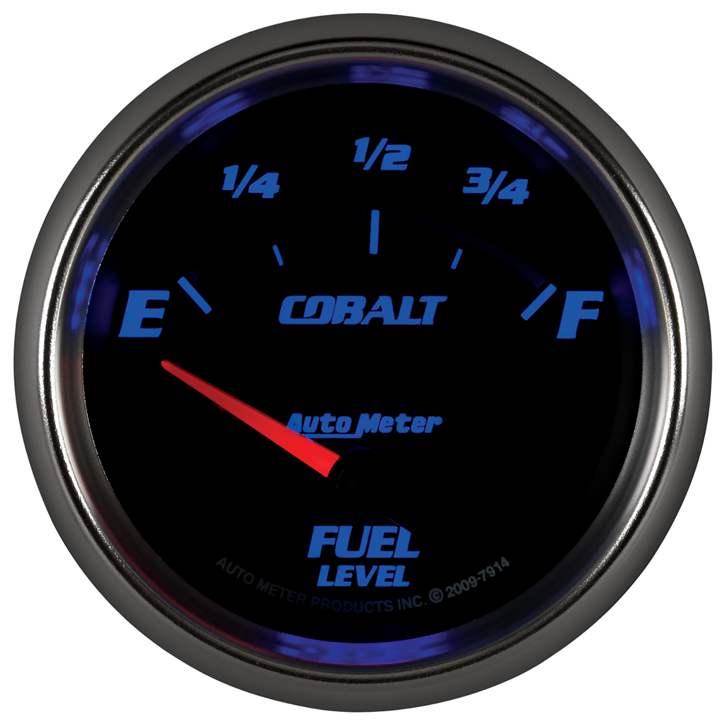 AUTOMETER Fuel Level Gauge 2 5/8", 0° To 90°F, Elec, Cobalt - Image 4