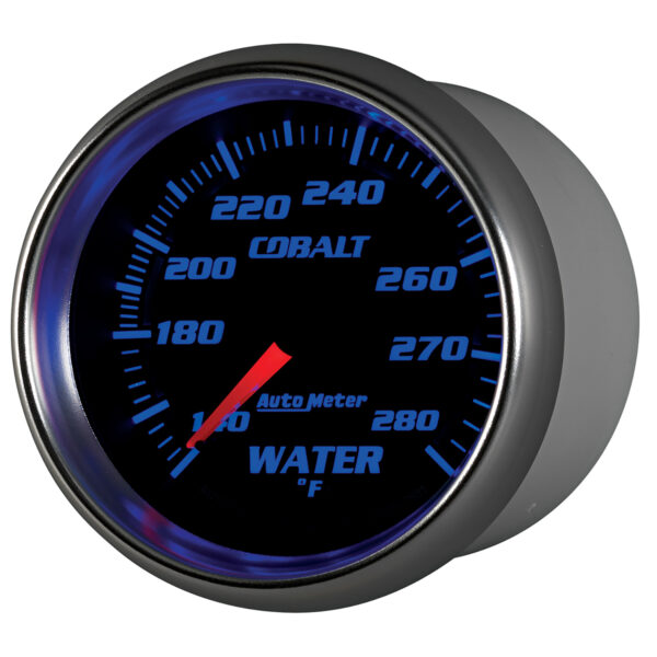 AUTOMETER Water Temperature Gauge 2 5/8", 140-280°f, Mechanical, Cobalt - Image 3