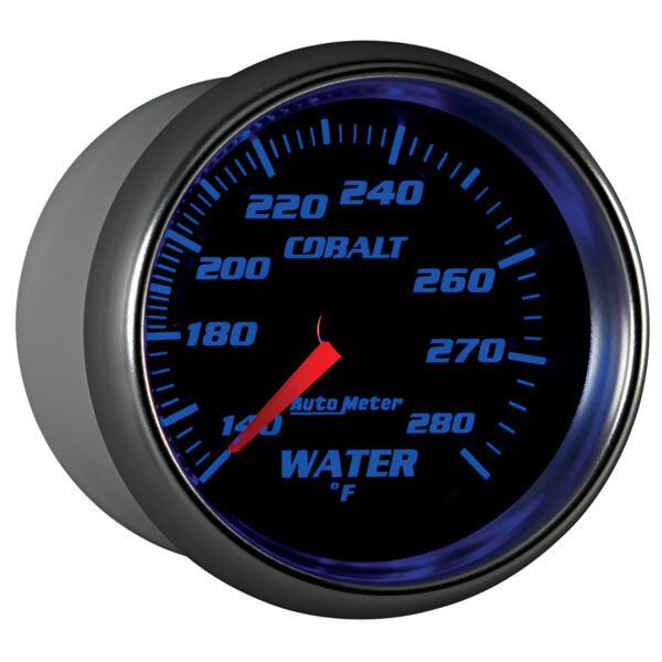 AUTOMETER Water Temperature Gauge 2 5/8", 140-280°f, Mechanical, Cobalt - Image 6