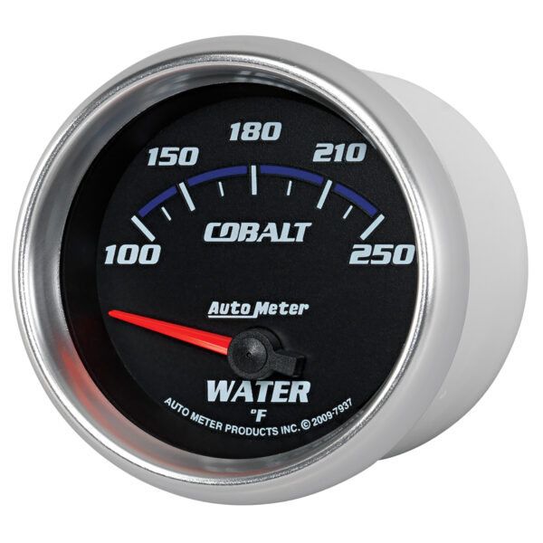 AUTOMETER Water Temperature Gauge 2 5/8", 100-250°f, Electric, Cobalt - Image 2
