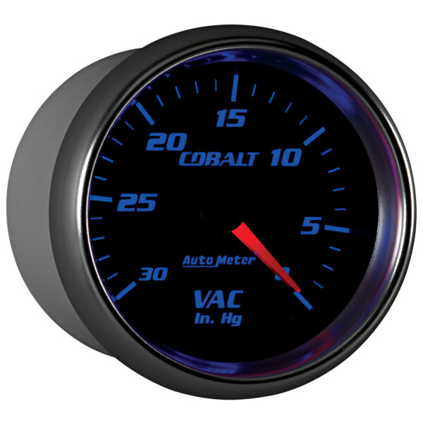 AUTOMETER Vacuum Gauge 2 5/8", 30Inhg, Mechanical, Cobalt - Image 6