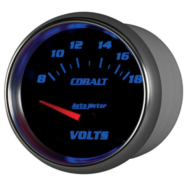 AUTOMETER Voltmeter Gauge 2 5/8", 18V, Electric, Cobalt - Image 3
