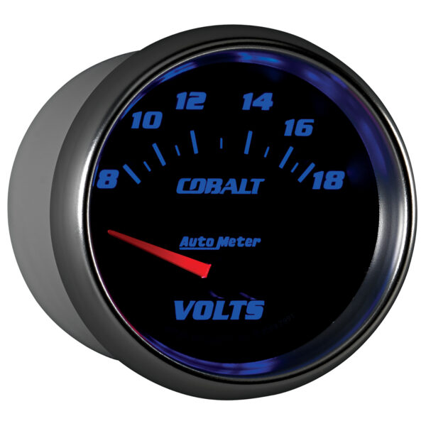 AUTOMETER Voltmeter Gauge 2 5/8", 18V, Electric, Cobalt - Image 6