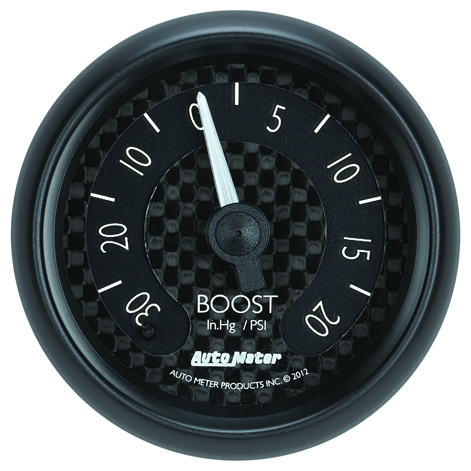 AUTOMETER Vacuum/Boost Gauge 2 1/16", 30Inhg-20PSI, Mechanical, Gt