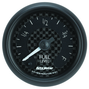 AUTOMETER Fuel Level Gauge 2 1/16", Programmable, Gt